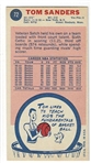 1969 Topps Basketball #72 Tom Sanders - Boston Celtics RC